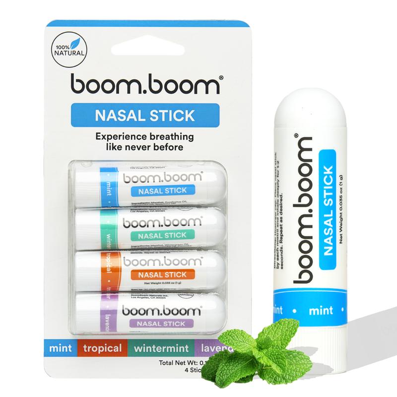 BoomBoom Nasal Stick (4 Pack)