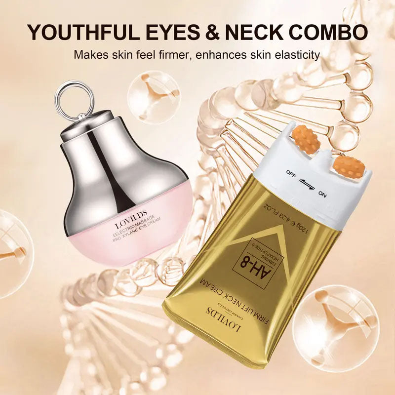 （✨✨LAST DAY 74 % OFF）ANTI-WRINKLE SKINCARE SET Eye Cream + Neck Cream-Perfect Duo