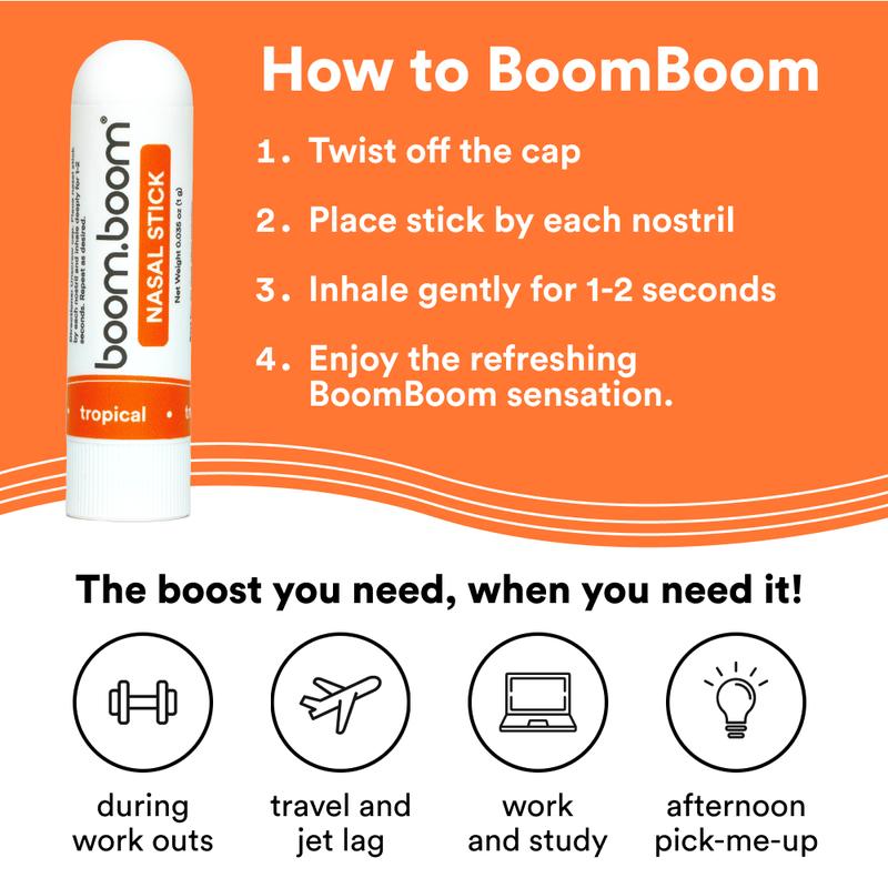 BoomBoom Nasal Stick (4 Pack)