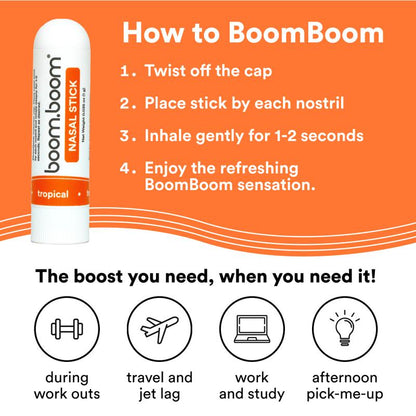 BoomBoom Nasal Stick (4 Pack)